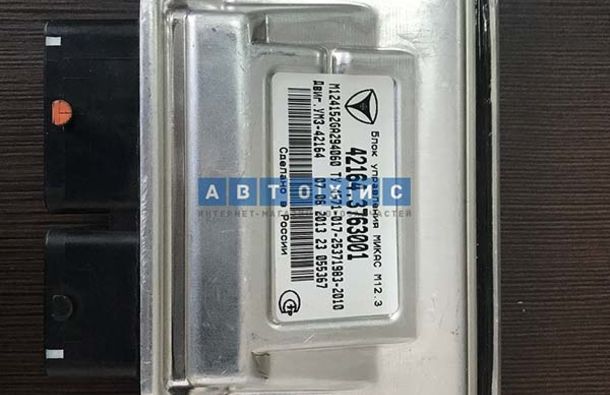 Блок управления двигателем (ЭБУ) Газель Бизнес УМЗ 4216 Микас 12.3 42164.3763001